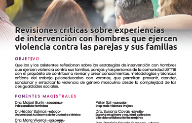 2º Congreso Internacional Revisiones críticas sobre experiencias de intervención con hombres que ejercen violencia contra las parejas y sus familias